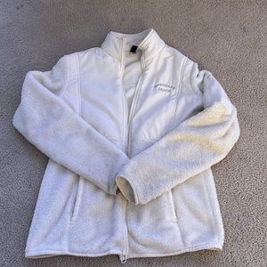 rosemary beach white soft zip up